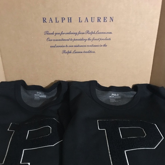 Polo Ralph Lauren Retro Black Polo Prep Sweatshirt - Picture 2 of 5